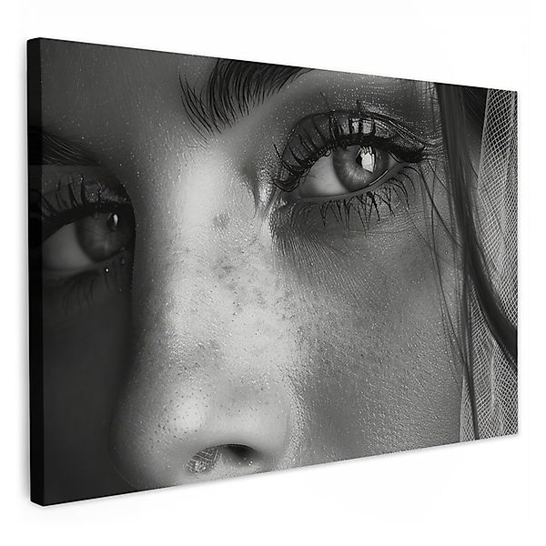 OneMillionCanvasses® Leinwandbild Frau - Porträt - günstig online kaufen