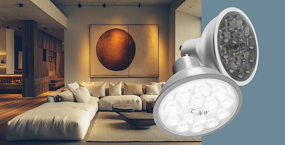 Spectrum LED-Leuchtmittel LED GU10 6W Reflektor günstig online kaufen