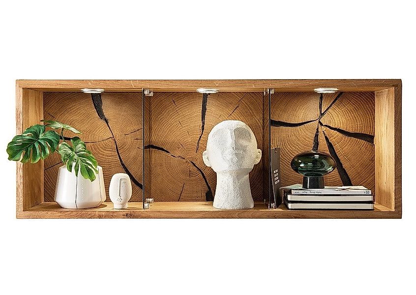 Main Möbel Wandregal Wandregal 34x94cm Wildeiche günstig online kaufen