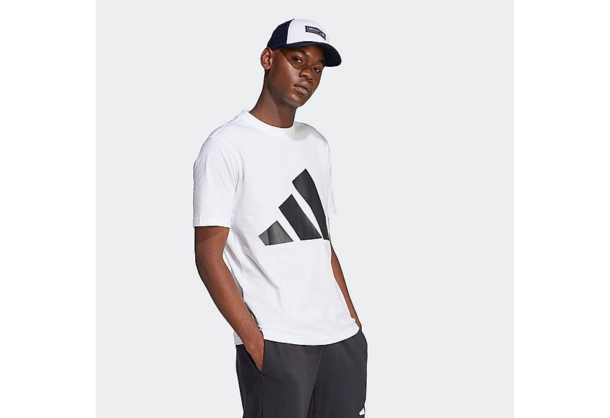 adidas Sportswear T-Shirt ESSENTIALS BIG LOGO klassische Silhouette, mit Ru günstig online kaufen