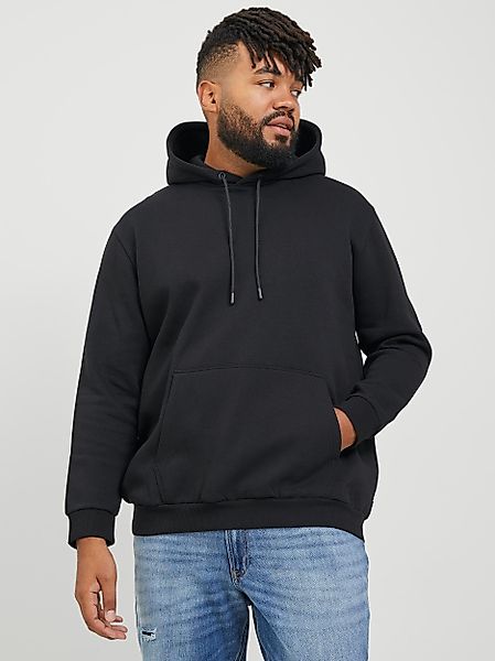 Jack&Jones Hoodie aus Baumwoll-Mix Farbe schwarz Größe: 8XL günstig online kaufen