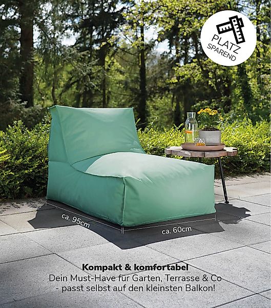 mokebo Sitzsack Der Sundowner (mit Hocker), günstig online kaufen