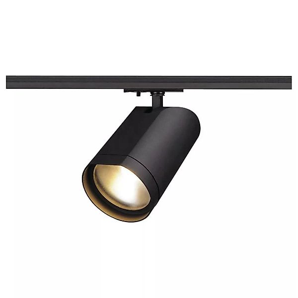 LED Spot für 1Phasen-Stromschiene Bilas, schwarz, 60° günstig online kaufen