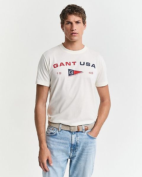 Gant Rundhalsshirt GRAPHIC SS T-SHIRT mit günstig online kaufen