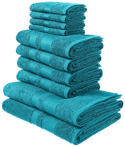 my home Handtuch Set Vanessa, 10-tlg günstig online kaufen