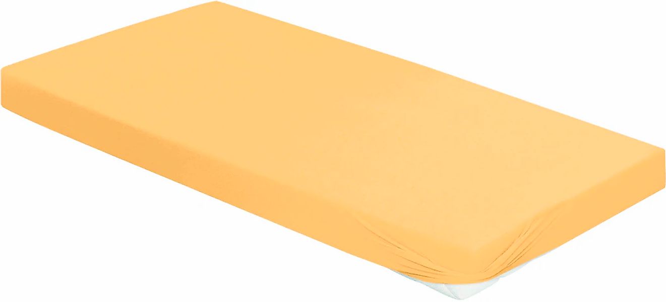 BIERBAUM Spannbettlaken "Jersey" 95 % Baumwolle und 5 % Elasthan für optima günstig online kaufen