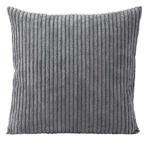 Gözze Kissenhülle ANAFI, 40x40 cm, Anthrazit, Polyester, Cordoptik, (1 Stüc günstig online kaufen
