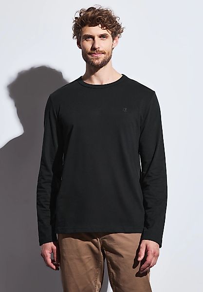 STREET ONE MEN Langarmshirt, aus reiner Baumwolle günstig online kaufen