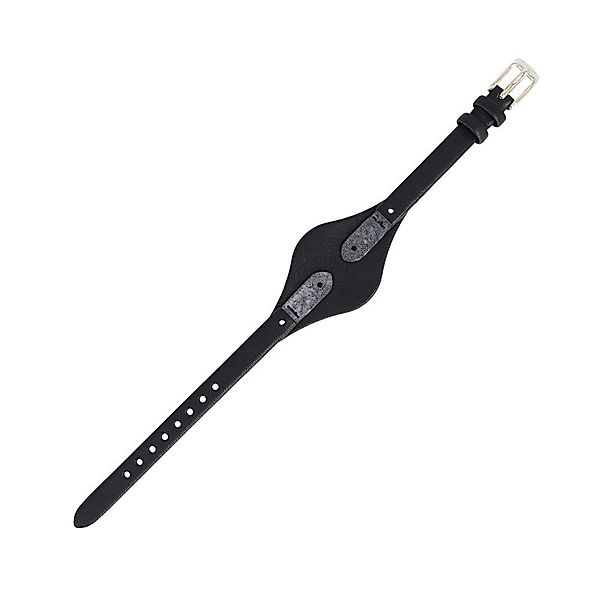 Fossil Uhrenarmband 8mm Leder Schwarz ES-3148 günstig online kaufen