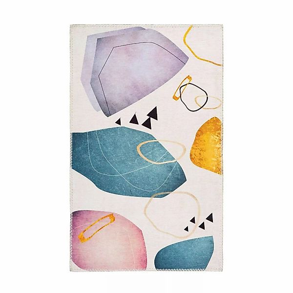 MeGusta Flachflor Teppich Modern Multi Polyester 200x290 cm Fabiana günstig online kaufen