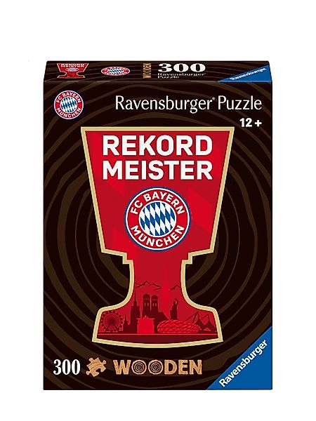 Ravensburger Puzzle FC Bayern München I Puzzle Wooden Rekordmeister 300 Tei günstig online kaufen