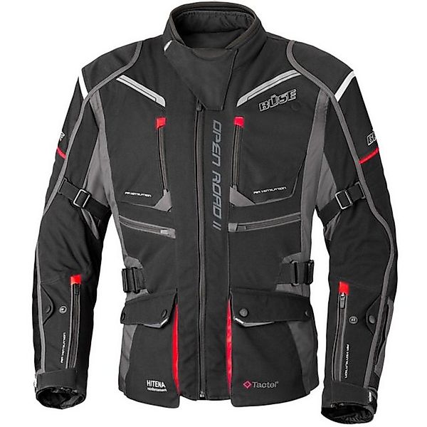 Büse Motorradjacke Büse Open Road II Textiljacke schwarz Herren 60 günstig online kaufen