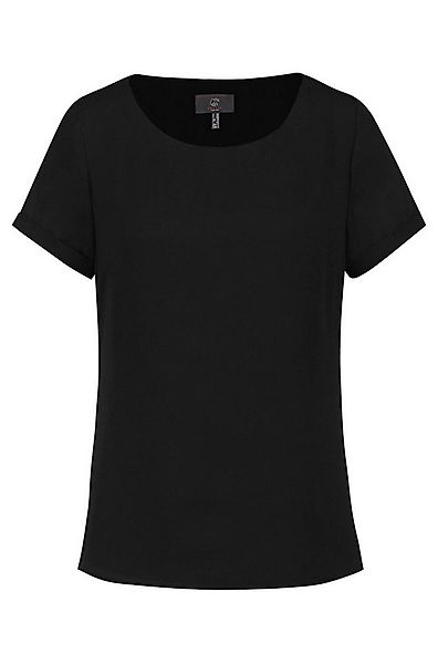 GREIFF Kurzarmbluse Greiff CHIFFON Damen Bluse Kurzarm Rundhals Regular Sch günstig online kaufen