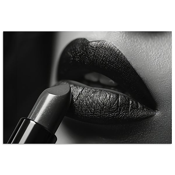 MuchoWow Poster Frau - Lippenstift - günstig online kaufen