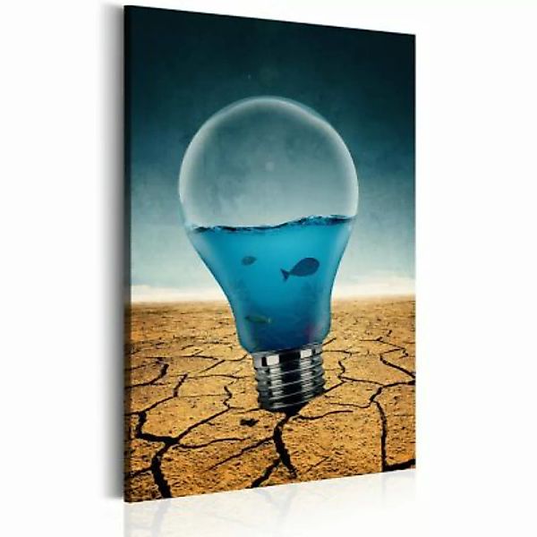 artgeist Wandbild Aquarium of Ideas blau/beige Gr. 40 x 60 günstig online kaufen