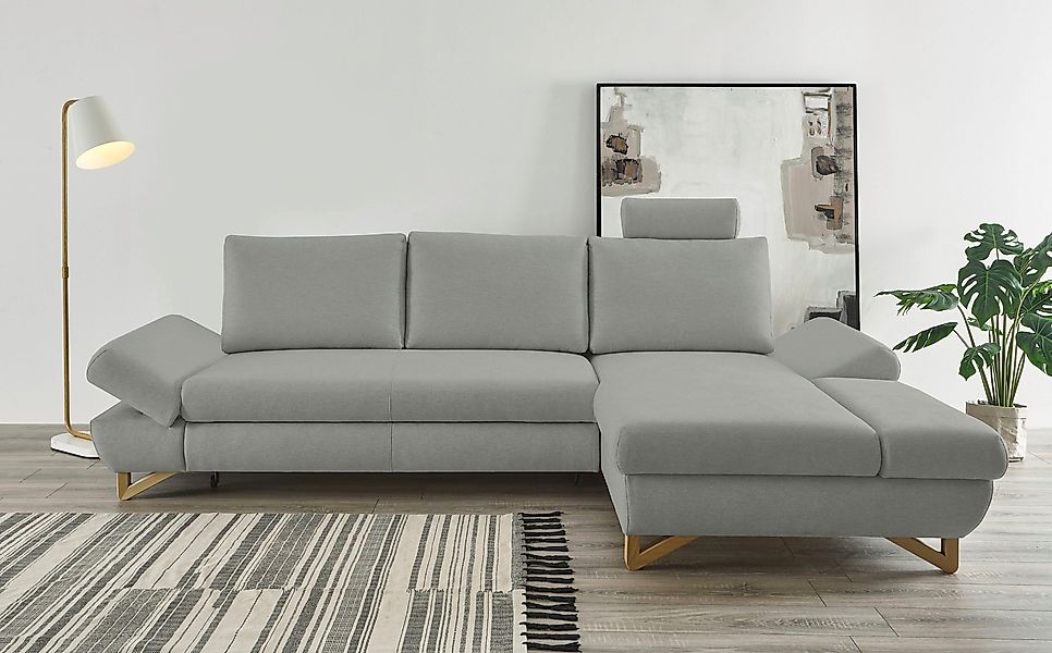 Home affaire Schlafsofa City/Giron, komfortable Bettfunktion günstig online kaufen