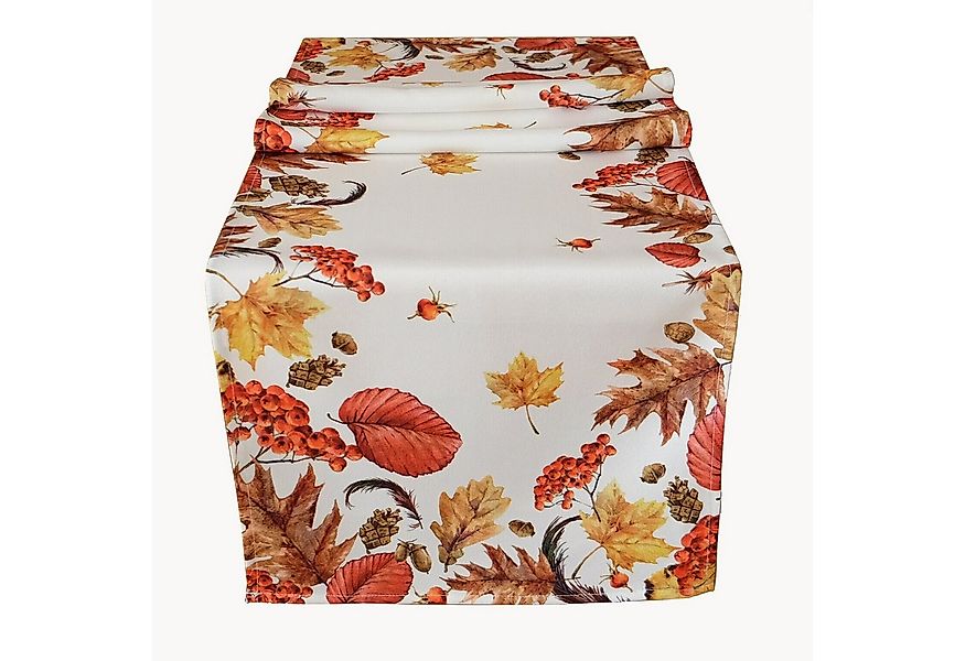 texpot Tischdecke Druckmotiv Herbstblätter Herbst Blätter (1-tlg) günstig online kaufen