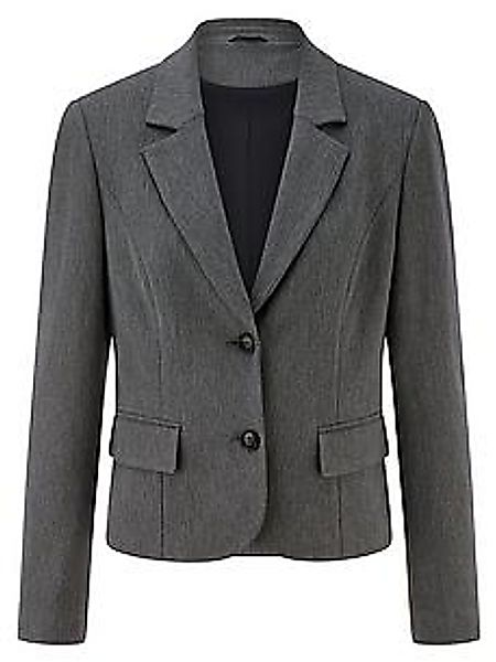 Jersey-Blazer Peter Hahn grau günstig online kaufen