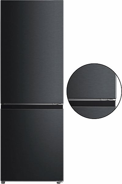 Hanseatic Kühl-/Gefrierkombination "HKGK14349DBI" 143 cm hoch 49,5 cm breit günstig online kaufen