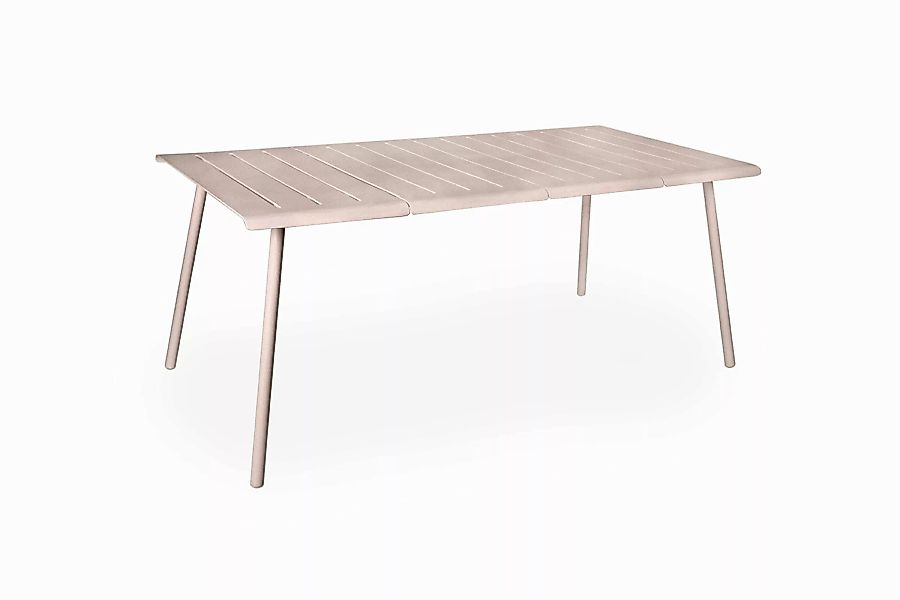 Vapio Outdoortisch Aluminium 180x90x74 cm Marone günstig online kaufen