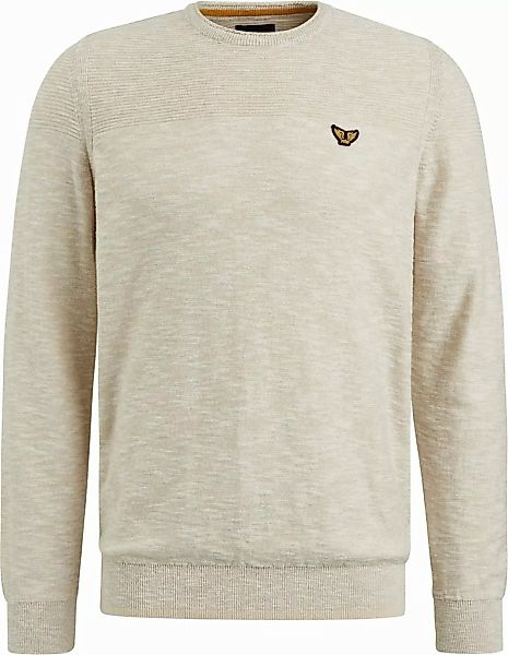 PME Legend Stickgarn Pullover Ecru - Größe XXL günstig online kaufen