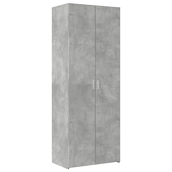vidaXL Highboard Betongrau 70x42,5x185 cm Holzwerkstoff 3281423 günstig online kaufen