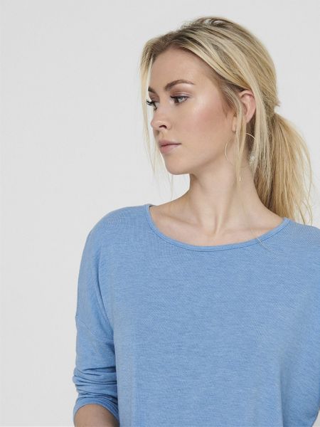 ONLY 3/4-Arm-Shirt "ONLGLAMOUR 3/4 TOP JRS NOOS" in lässiger Oversize-Form günstig online kaufen