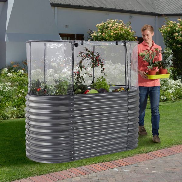 KONIFERA Hochbeet "2-in-1 Hoch-und Anzuchtbeet" BxTxH: 160x80x82 cm günstig online kaufen