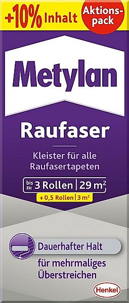 Metylan Kleister Metylan Raufaserkleister 180 g + 10 % gratis günstig online kaufen