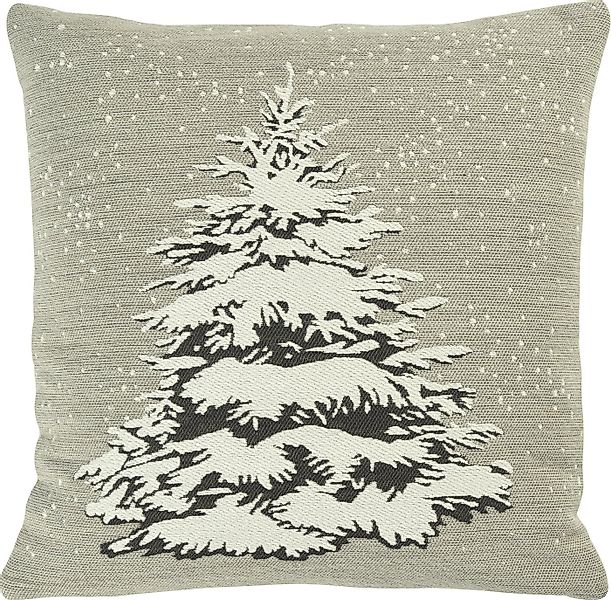 sander table + home Kissenbezug Kissenhülle "Nordmann", Jacquard Motiv günstig online kaufen