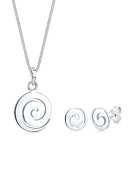 Elli Schmuckset Spirale 925 Sterling Silber, günstig online kaufen