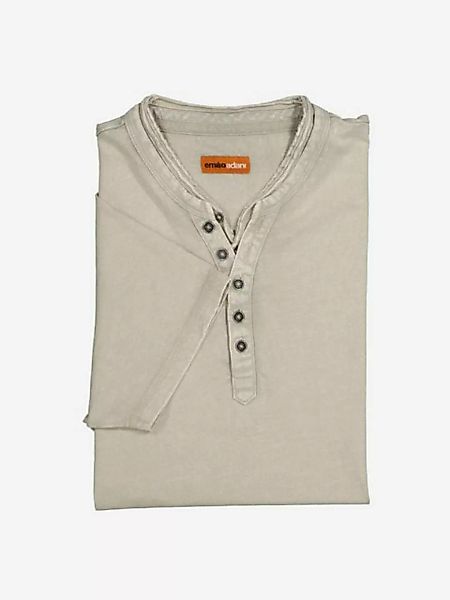 emilio adani T-Shirt Henley-Shirt uni günstig online kaufen