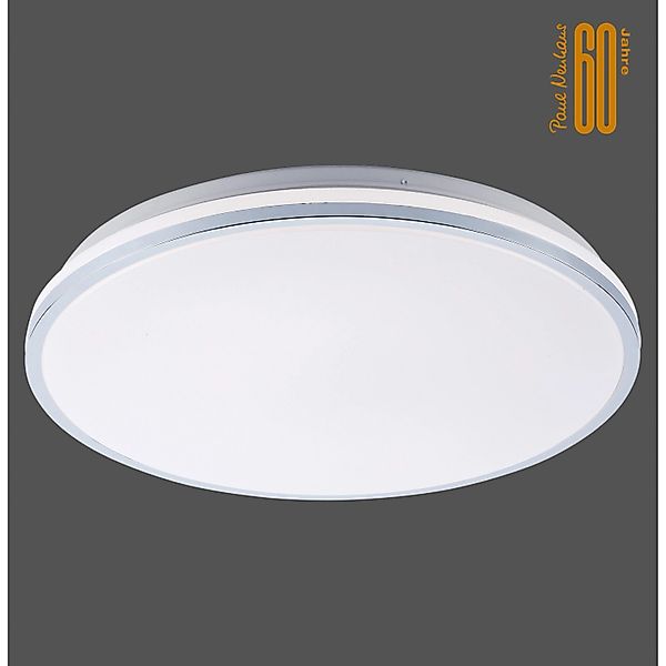 Just Light. LED-Deckenleuchte Isabell Chrom Ø 49 cm günstig online kaufen