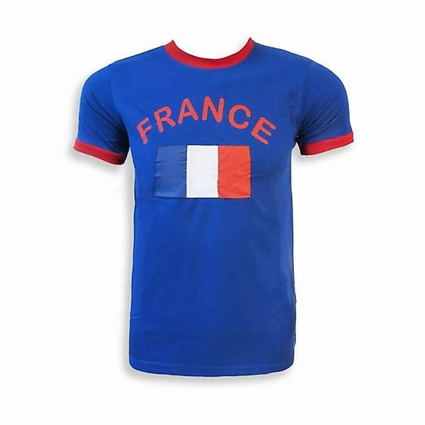Sonia Originelli T-Shirt Fan-Shirt "France" Unisex Fußball WM EM Herren T-S günstig online kaufen