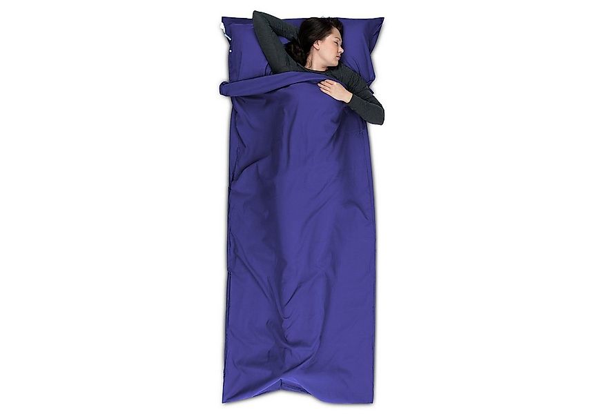 EAZY CASE Deckenschlafsack Schlafsack Mikrofaser Inlett, Camping Reiseschla günstig online kaufen