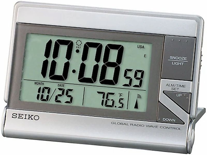 Seiko Quarzwecker, Wecker, Digitalwecker, Schlafzimmer, Beleuchtung, Gesche günstig online kaufen
