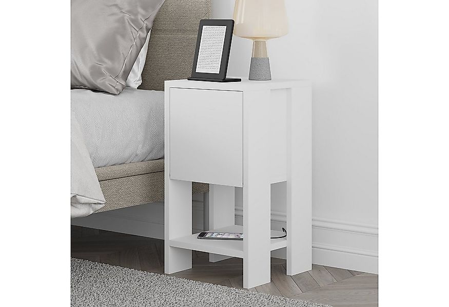 Decortie Nachttisch Ema, Modern Nachttisch, 30 x 30 x 55 cm, Schlafzimmermö günstig online kaufen