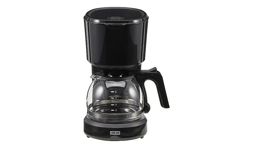 levelone Kaffeautomat  KA-060S ¦ schwarz ¦ Kunststoff,Glas,Metall ¦ Maße (c günstig online kaufen