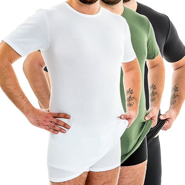 HERMKO Unterziehshirt 3847 3er Pack Herren günstig online kaufen