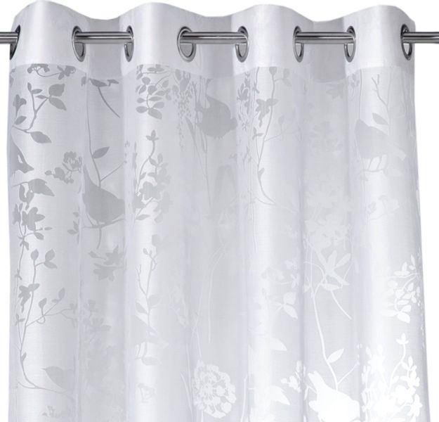 Weckbrodt Vorhang "Shorty" Ösen 1 Stk. tlg. Ausbrenner, Allover,transparent günstig online kaufen