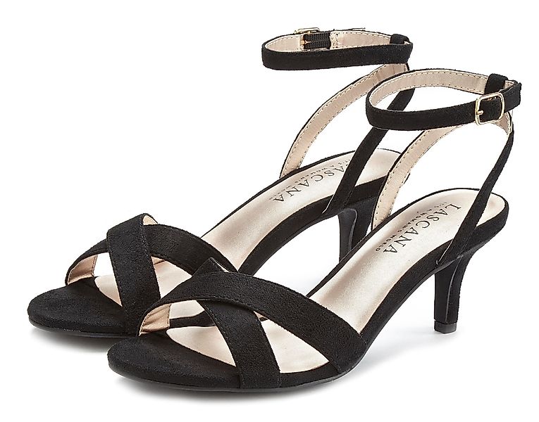 LASCANA Sommerschuh Sandalette High-Heel-Sandalette, Riemchensandalette, So günstig online kaufen
