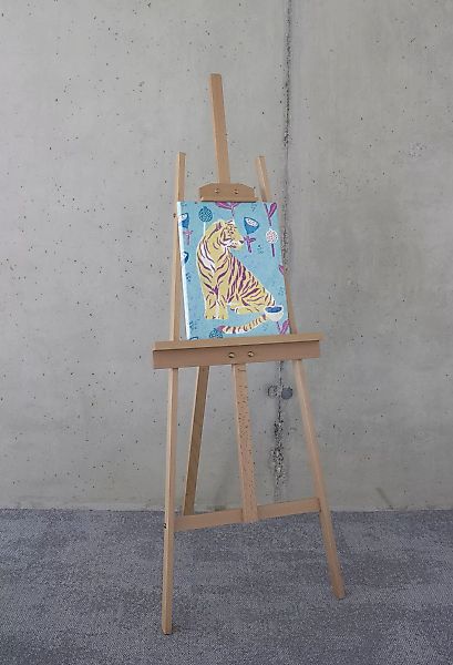 Komar Leinwandbild "Vegan Tiger - Größe 30 x 40 cm", Natur, (1 St.), Keilra günstig online kaufen