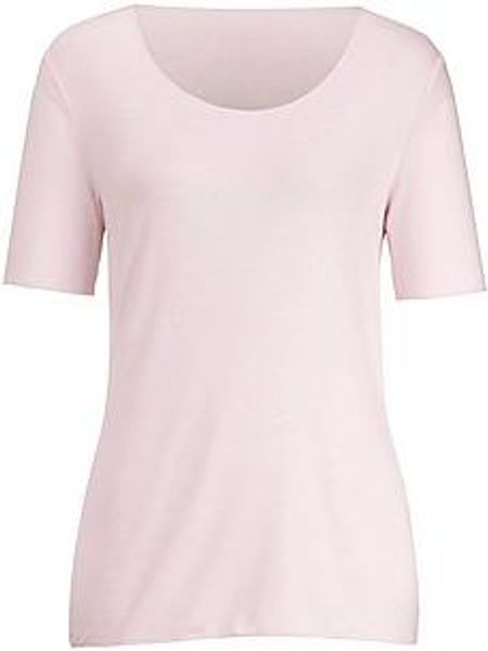 Rundhals-Shirt langem 1/2-Arm Peter Hahn rosé günstig online kaufen