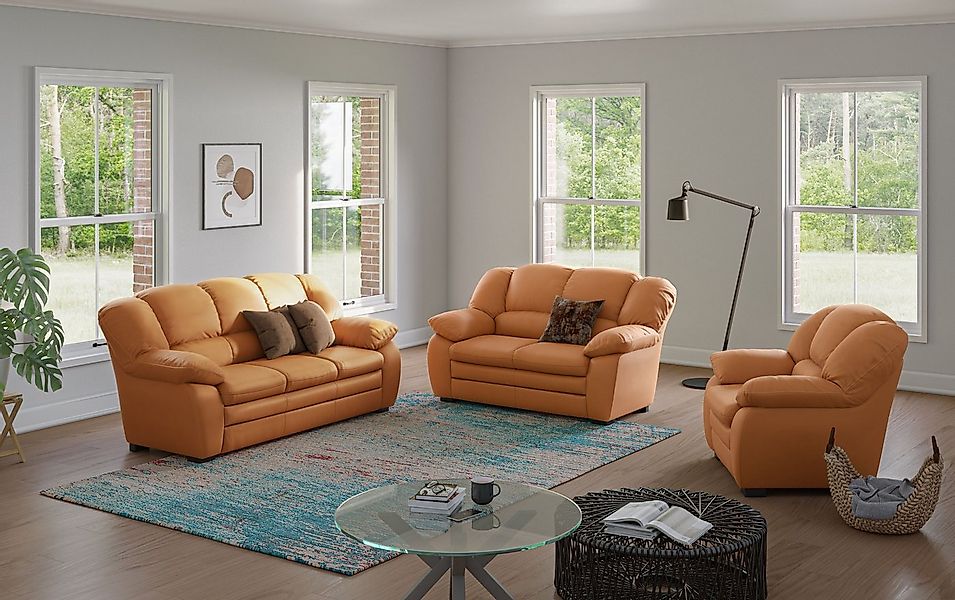 COTTA Polstergarnitur "Casino" Set, 3 Stk. tlg. Sessel, 2-Sitzer, 2,5-Sitze günstig online kaufen