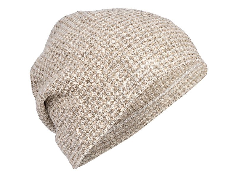 beties Beanie Leinen-Waffelpique Sauna (1-St., 1 günstig online kaufen