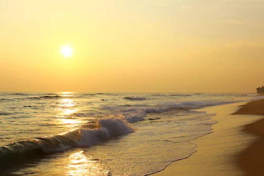 Papermoon Fototapete »Sunset Beach Sri Lanka« günstig online kaufen