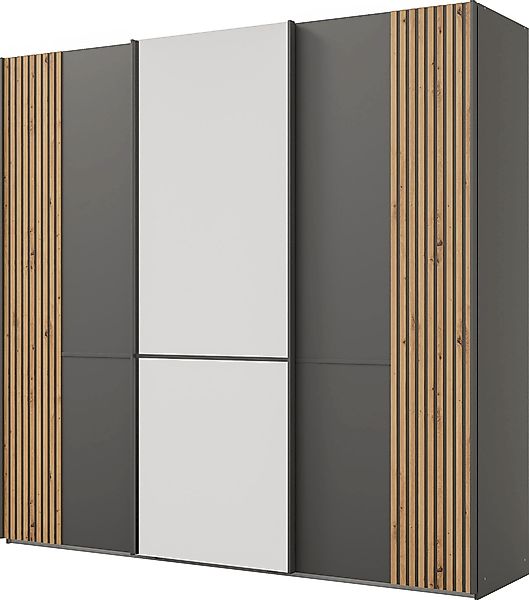Musterring Schwebetürenschrank "Isabelle", Türen mit Lamellenoptik, mittige günstig online kaufen