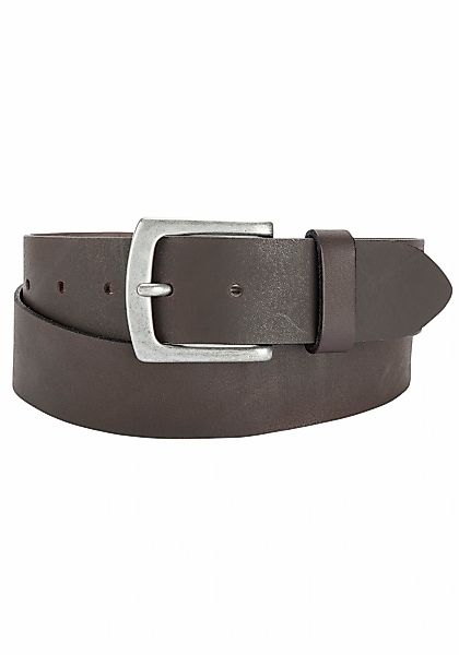 Bernd Götz 4 cm Pull-Up Ledergürtel XXL dunkelbraun günstig online kaufen