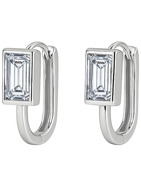 S&T Design Paar Ohrstecker Ohrringe 925 Silber Weißgold mit VVS1 Moissanite günstig online kaufen