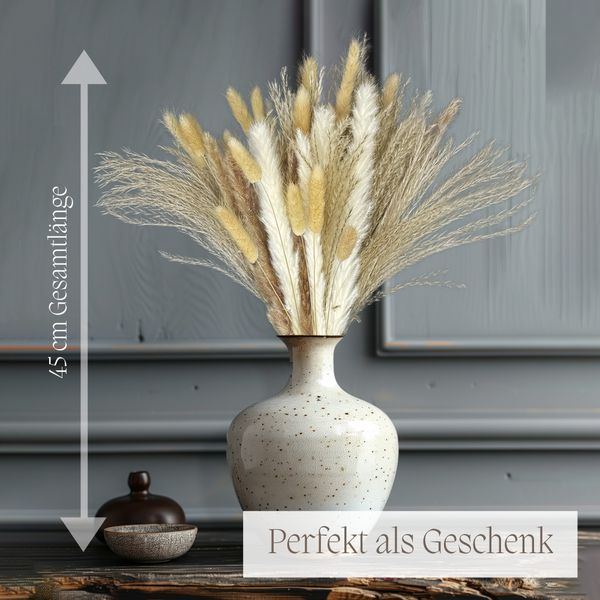 Trockenblume Trockenblumenstrauß Pampasgras, Nina-Maria's Deko Gold, günstig online kaufen